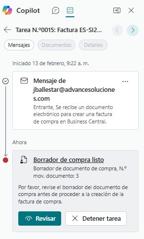 Agente de pagos en Business Central (4) Agente de pagos en Business Central 365